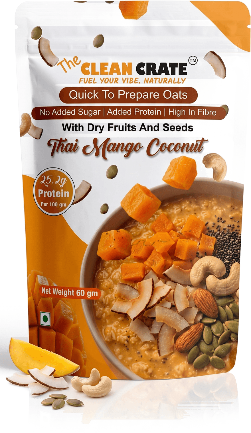 Mango Coconut | Quick to Prepare Oats